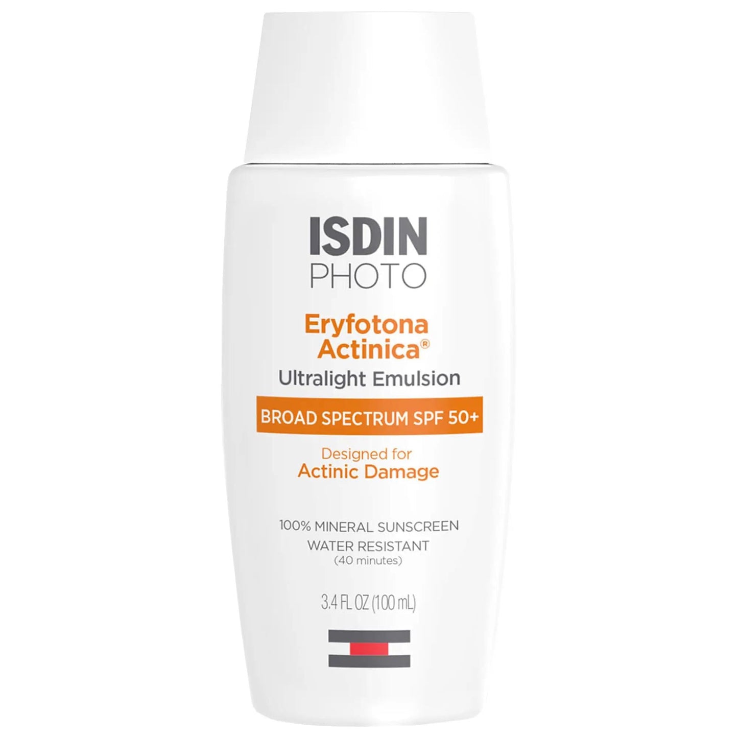 Eryfotona Actinica Ultralight Mineral Sunscreen SPF 50+ - Non-Greasy, Broad-Spectrum Protection