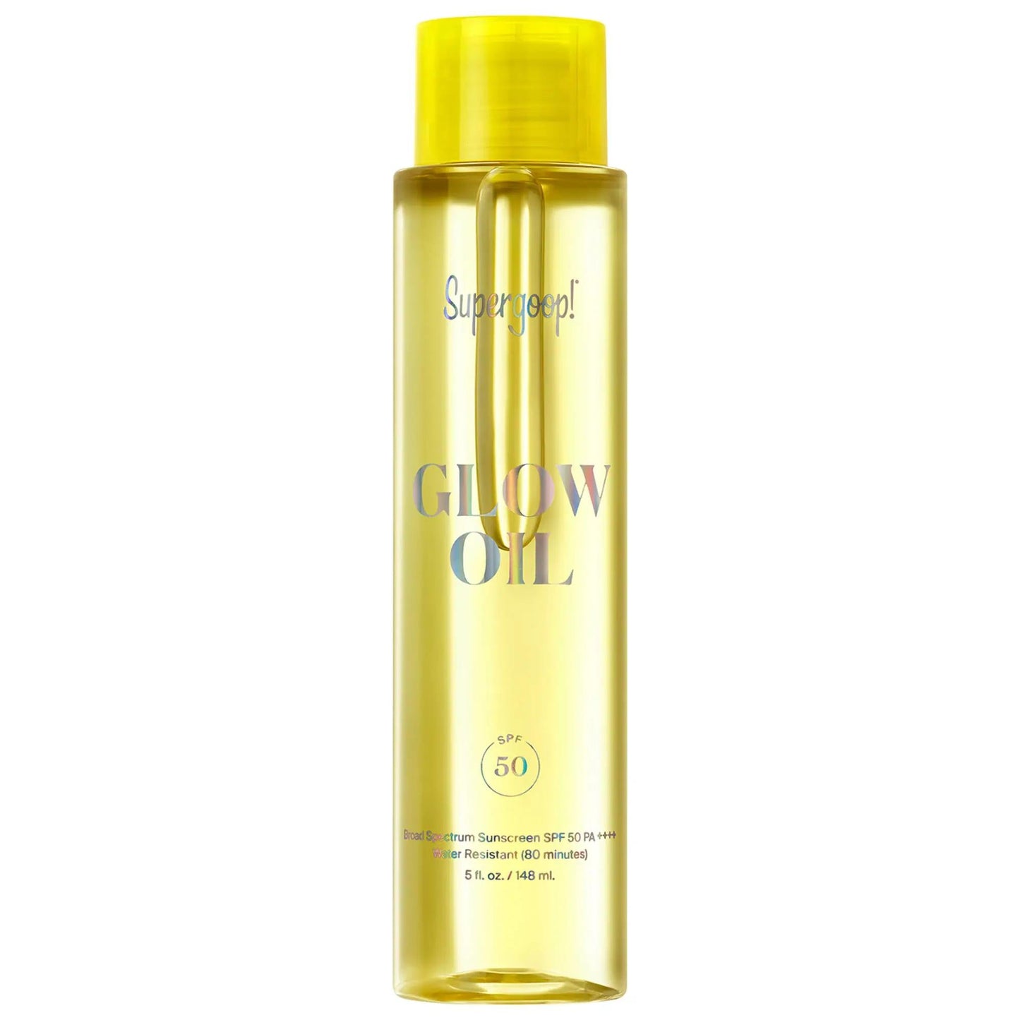 Glow Oil SPF 50 Dry Body Oil Sunscreen: Nourishing, Non-Greasy, Water Resistant, Glowing Skin - Broad Spectrum SPF 50 Protection