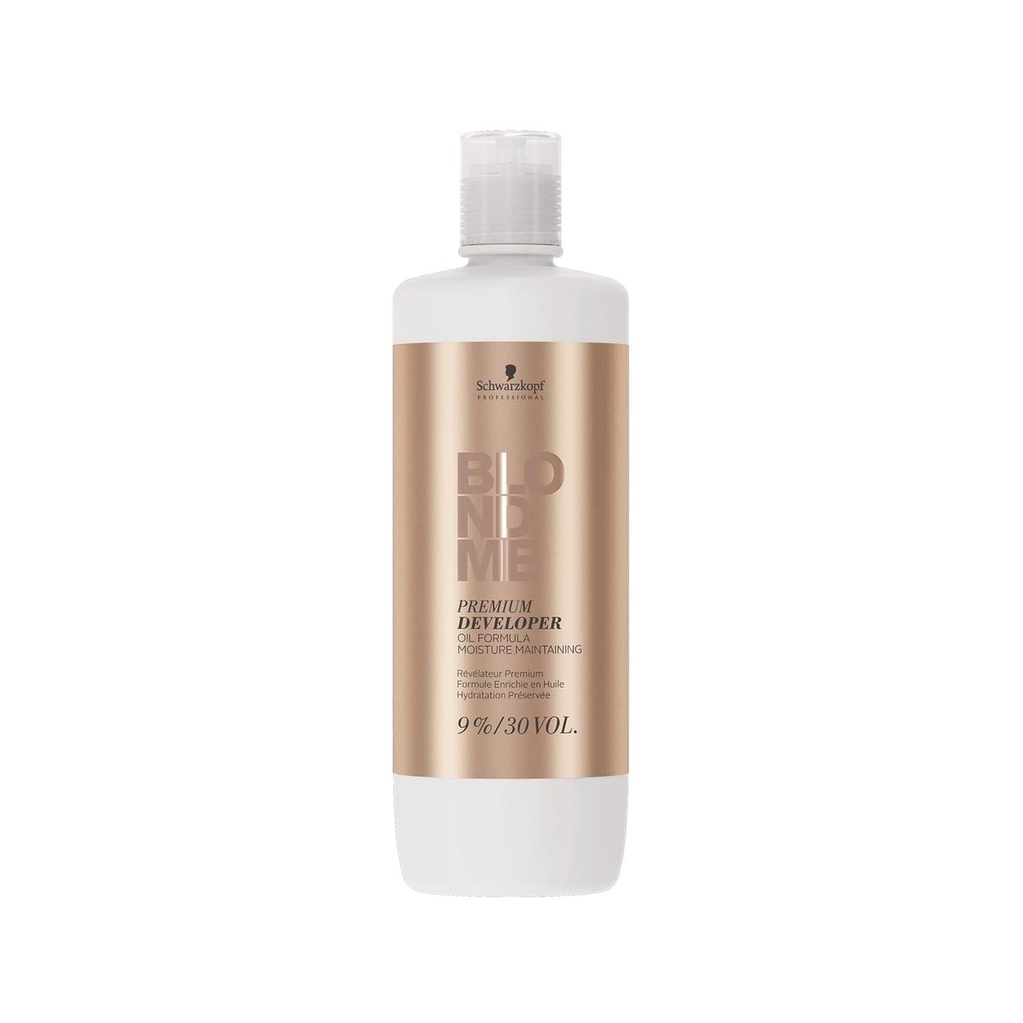 Schwarzkopf Blondme Premium Care Developer %9 30 Volume Oksidan 1000ml - Professional Hair Coloring & Bleaching Solution