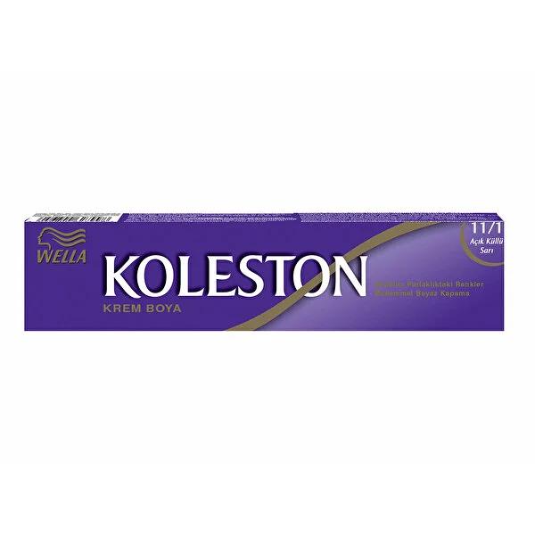 Koleston Light Ash Blonde Hair Dye 11/1: Achieve Shiny, Grey Coverage with Permanent At-Home Ash Blonde Hair Color