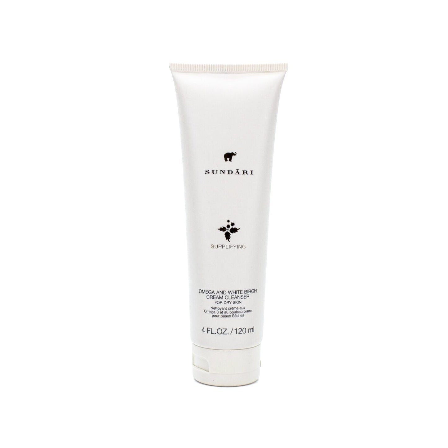 SUNDARI Omega 3 & White Birch Cream Cleanser for Dry Skin 4oz - Missing Box - M2G
