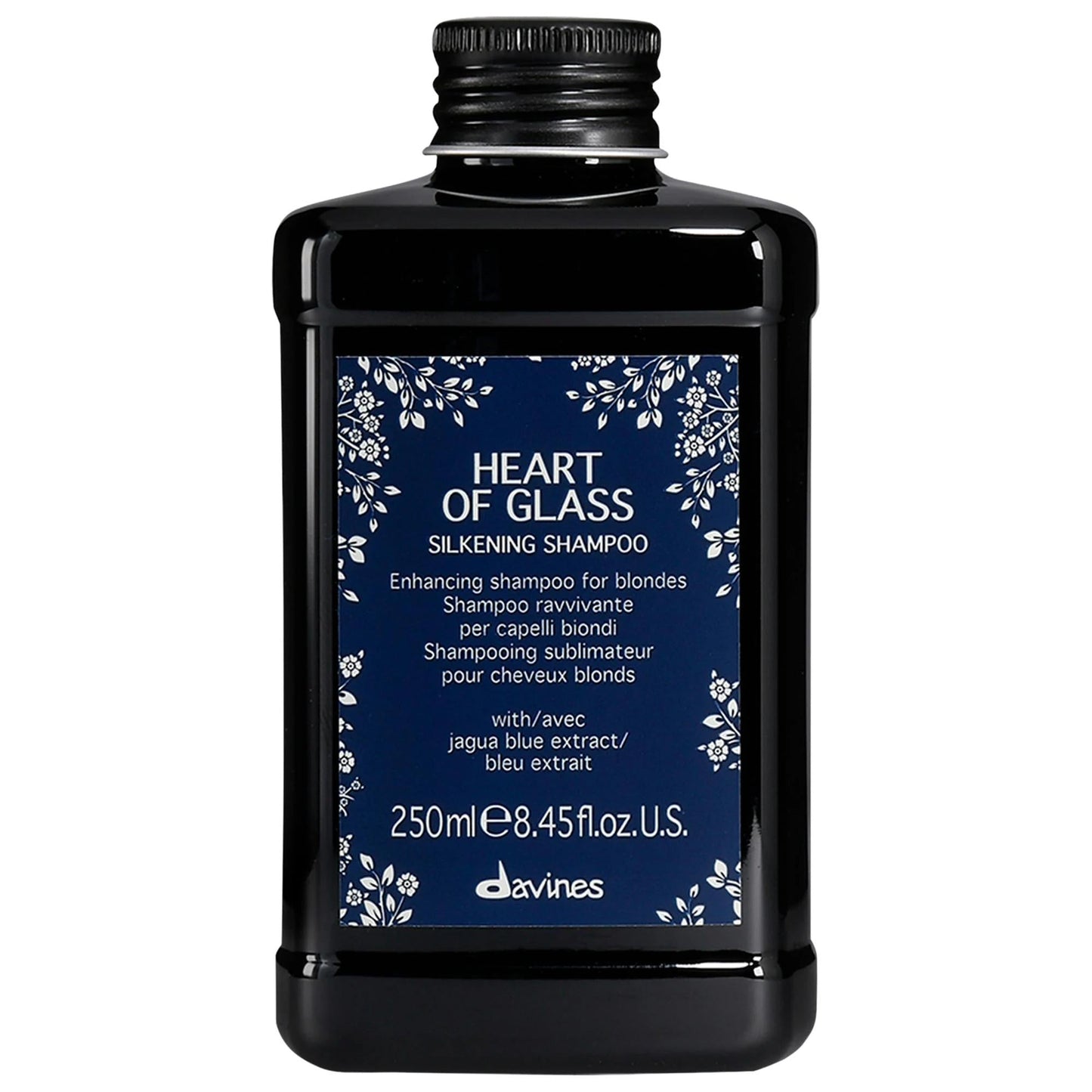 Heart of Glass Silkening Shampoo for Blondes - Anti-Brass, Vegan, Color-Safe - Brighten, Nourish & Enhance Your Blonde Hair