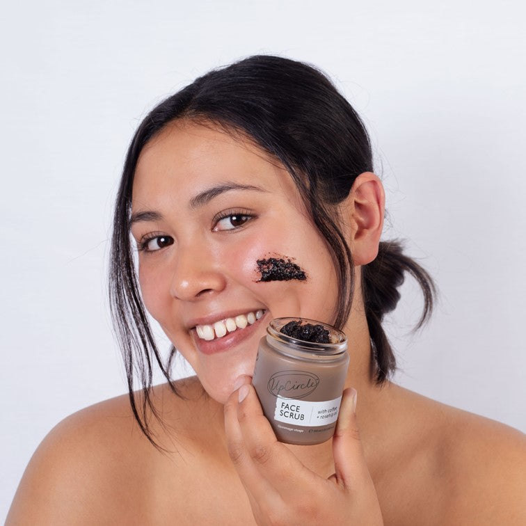 Face Scrub with Coffee + Rosehip Oil - M2G