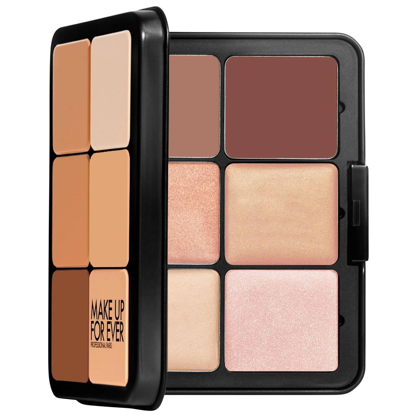 HD Skin: Sculpt & Illuminate - Cream Contour and Highlight Palette for a Flawless, Radiant Face