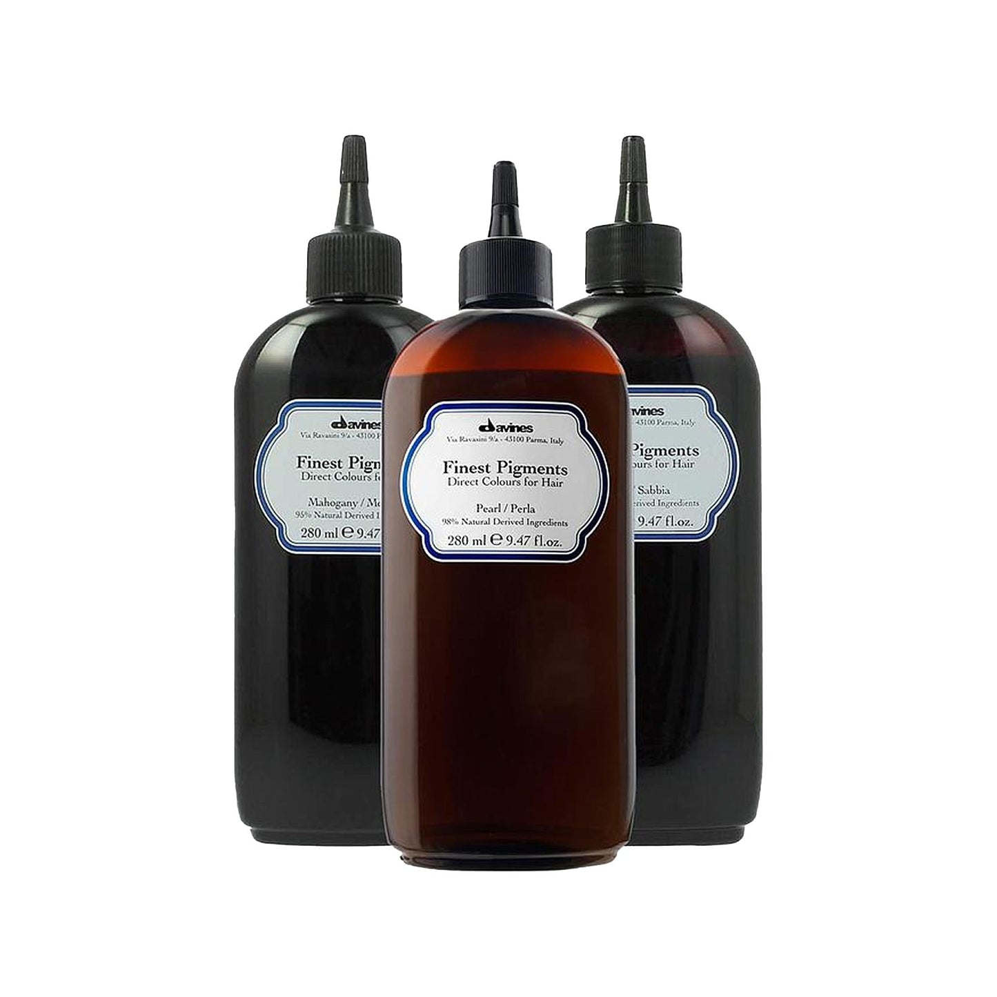 Davines Finest Pigments Semi-Permanent Hair Color 280ml - Temporary Hair Dye for Vibrant Color