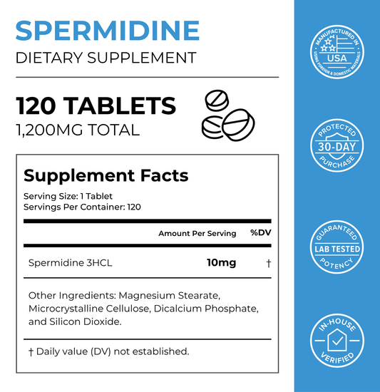 Spermidine Supplement Tablets
