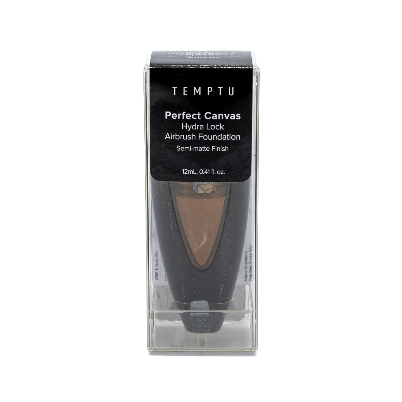 TEMPTU Perfect Canvas Hydra Lock Airbrush Airpod Foundation 13 SANDALWOOD 0.41oz - Imperfect Box - M2G