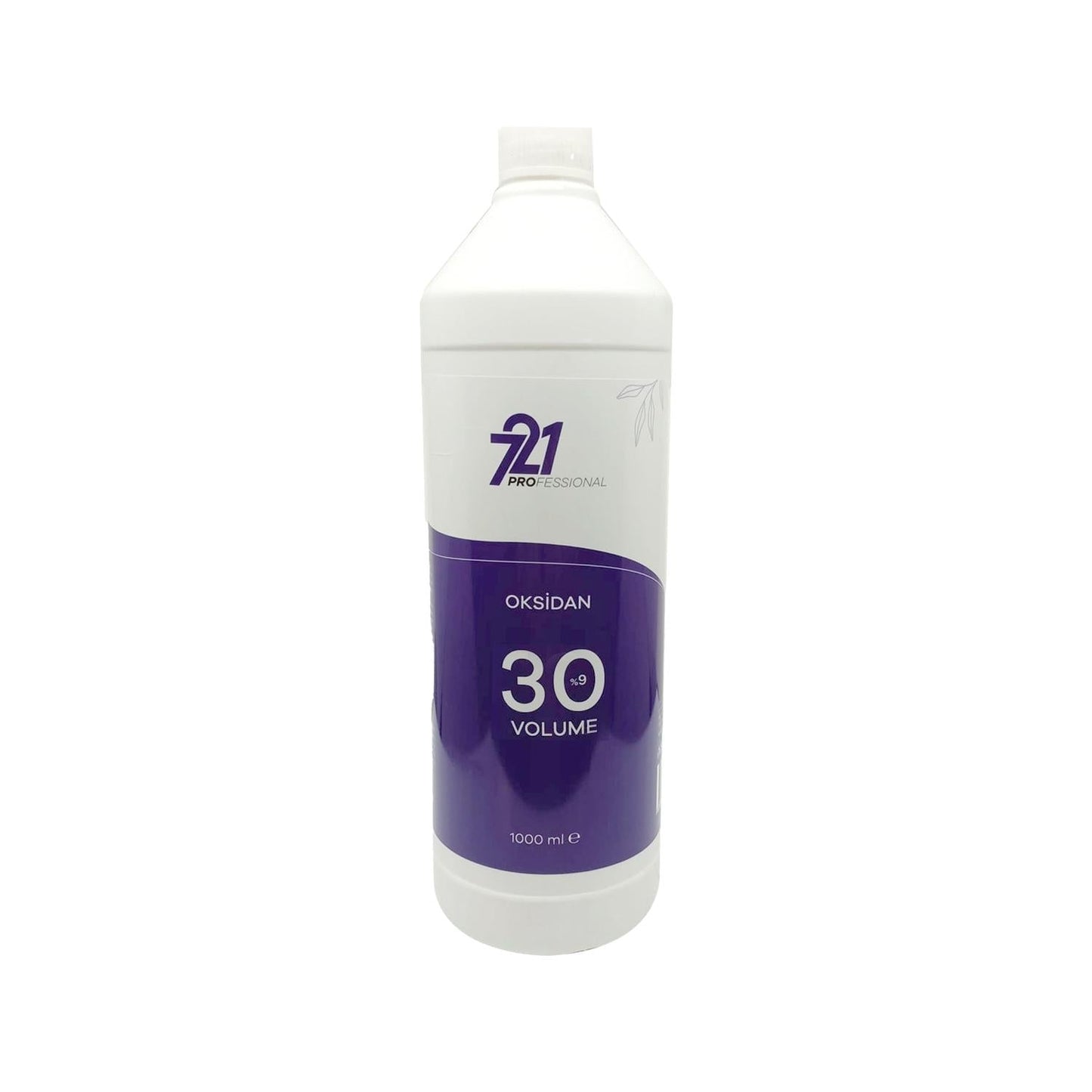 721 Professional 9% 30 Vol. Hair Dye Oxidizing Agent - 1000 ml for Effective Hair Coloring