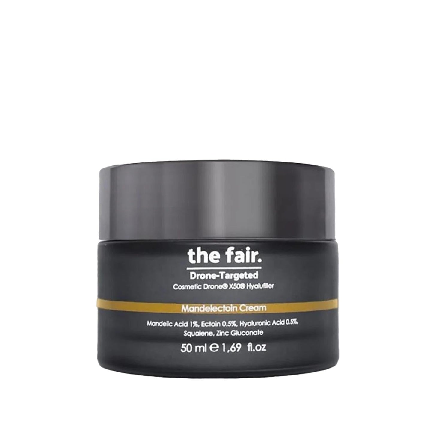 The Fair Drone Vegan Face Cream with Mandelectoin - 50ml Natural Skincare, Cruelty-Free Cosmetics