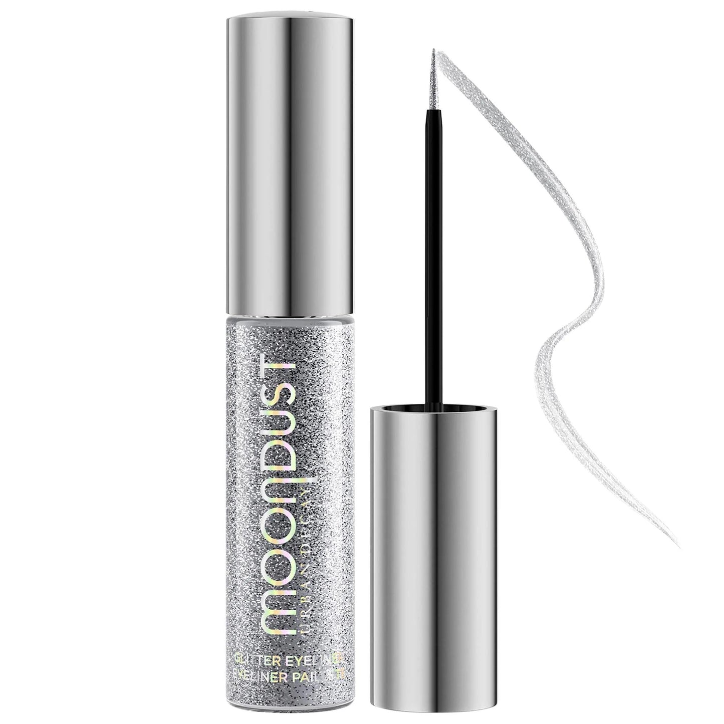 Moondust Liquid Glitter Eyeliner: Vegan, Cruelty-Free Shimmer Eyeliner for High-Impact Sparkle, Long-Lasting, Fallout-Free Glam