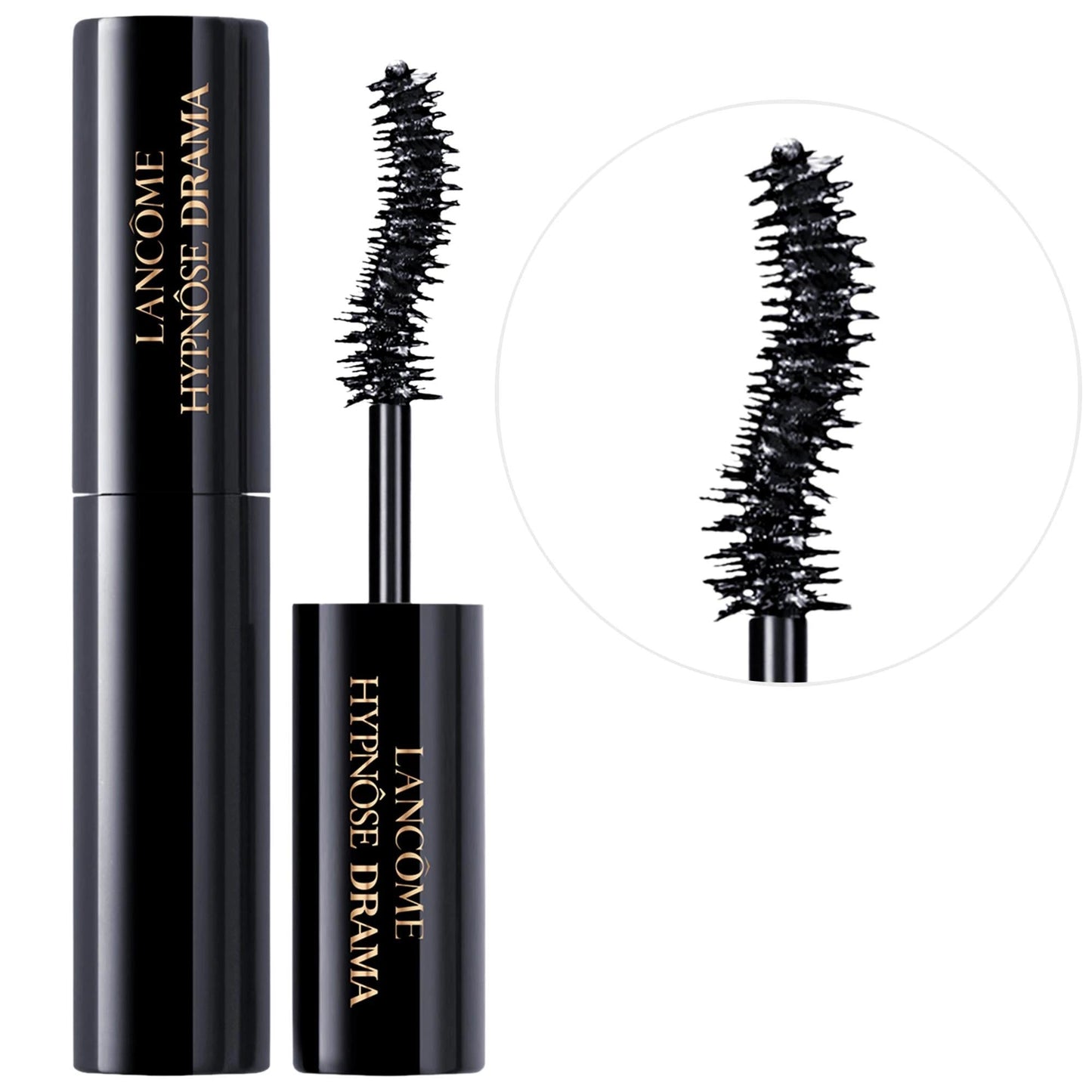 Lanc™me Mini HYPNïSE DRAMA Mascara: Extreme Volume, 24H Wear - Intense Black, Paraben-Free, Ideal for Sensitive Eyes & Contact Lens Wearers