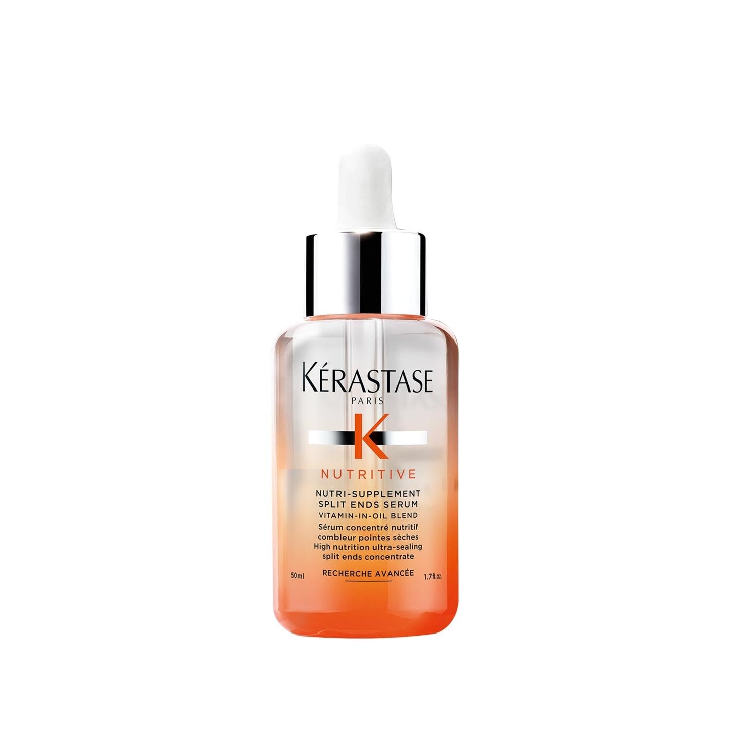 Kerastase Nutritive Nutri Supplement Ultra Sealing Hair Serum - 50ml Nourishing & Repairing Damaged Hair Ends
