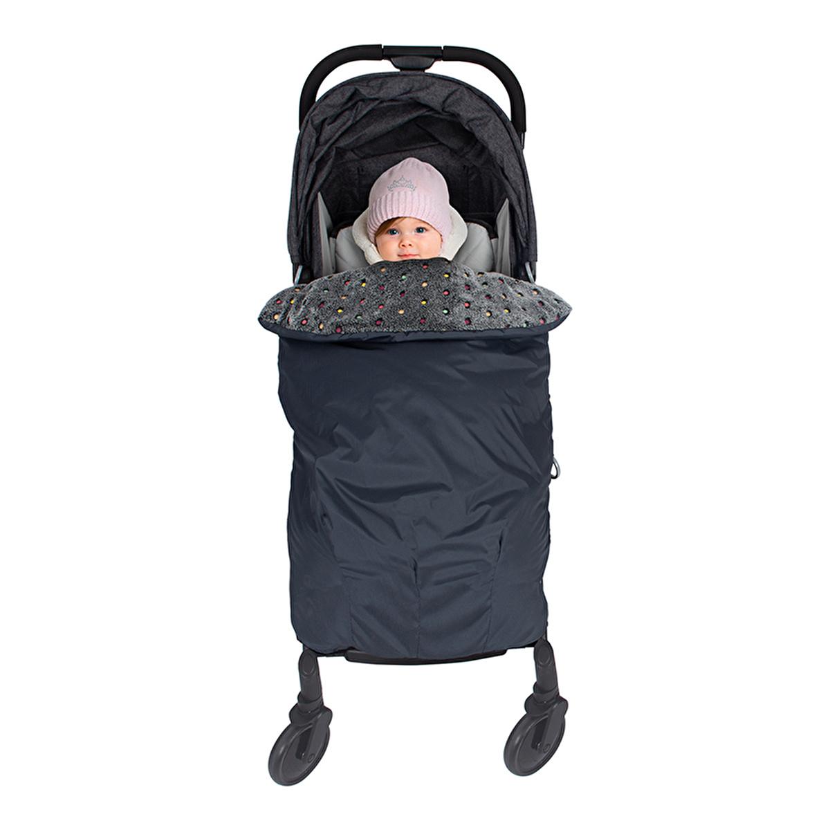Sevi Bebe Baby Stroller Blanket - Waterproof, Warm, and Comfortable for Infants