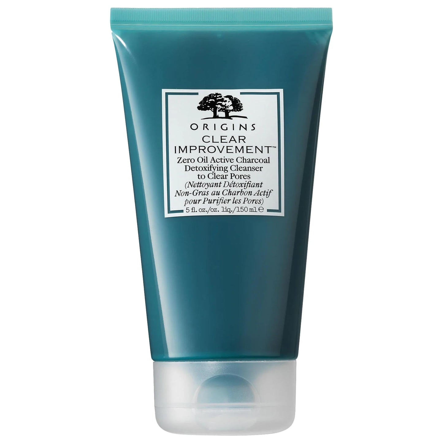 Clear Improvement™ Zero Oil Cleanser: Bamboo Charcoal & Salicylic Acid Facial Cleanser for Pore Minimizing & Acne Control