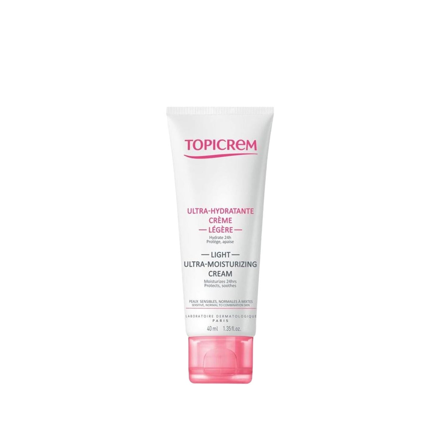 Topicrem Hydra+ Radiance Light Ultra Moisturizing Cream for Dry & Sensitive Skin - 40ml