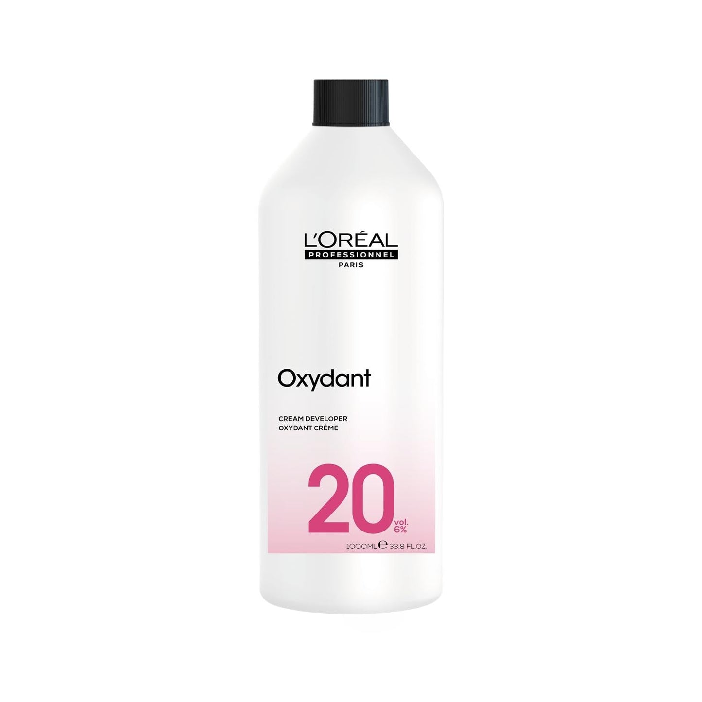 L'Oreal Professionnel Paris Cream Developer 20 Vol. 6% 1000 ml - Professional Hair Coloring Developer
