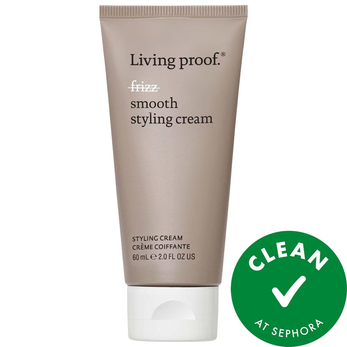 No Frizz Smooth Styling Cream - Silicone-Free Hair Styling for Frizz Control & Heat Protection