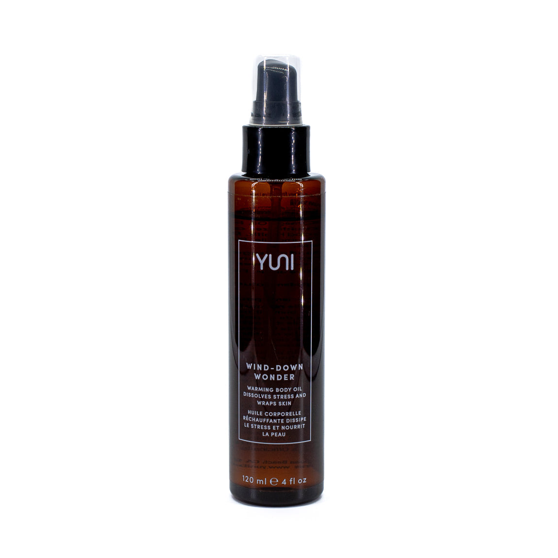 YUNI Beauty Wind Down Wonder Body Oil 4oz - Imperfect Box - M2G