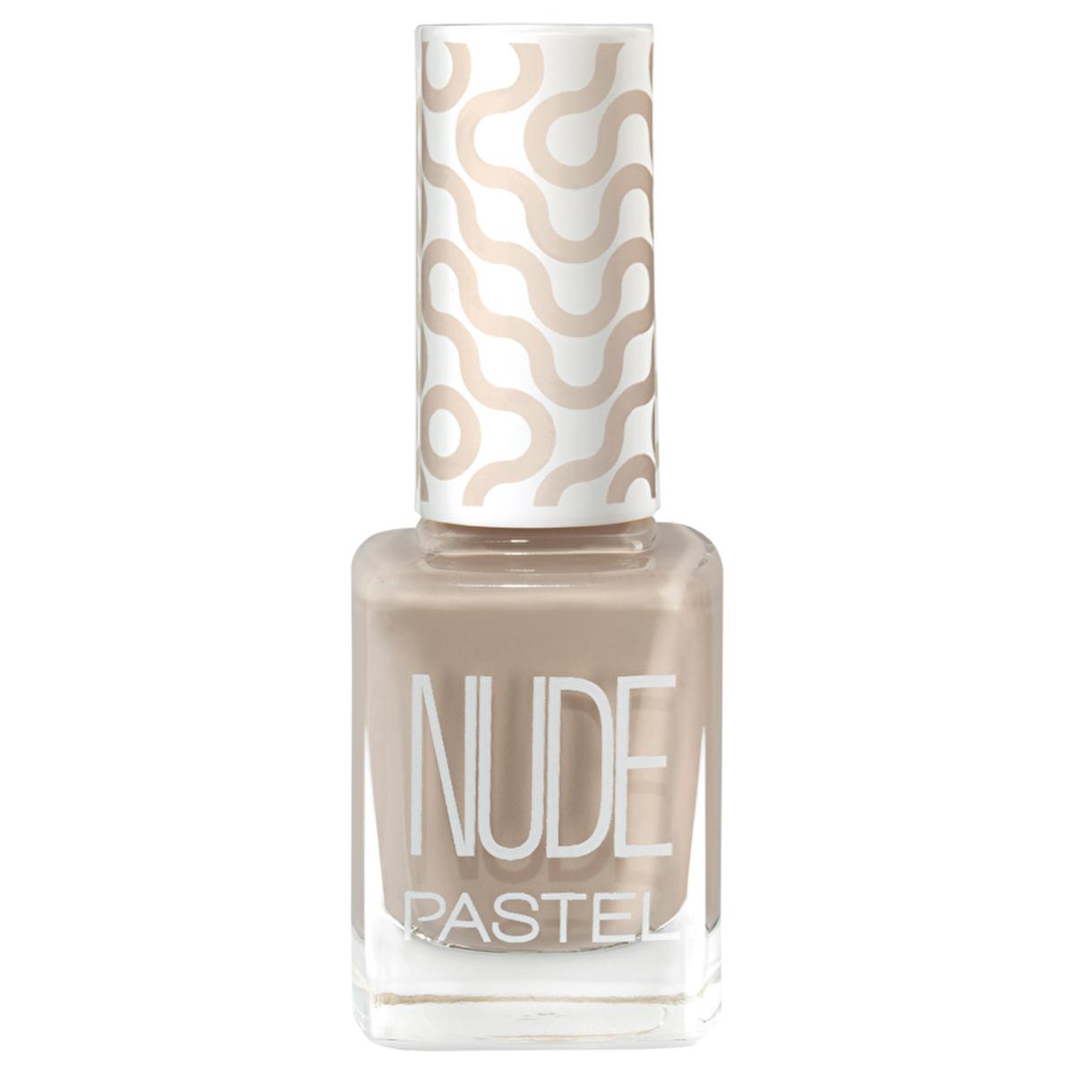 NUDE Pastel Nude Nail Polish 766 Sand Beige - Natural Look, Chemical-Free, Easy Application