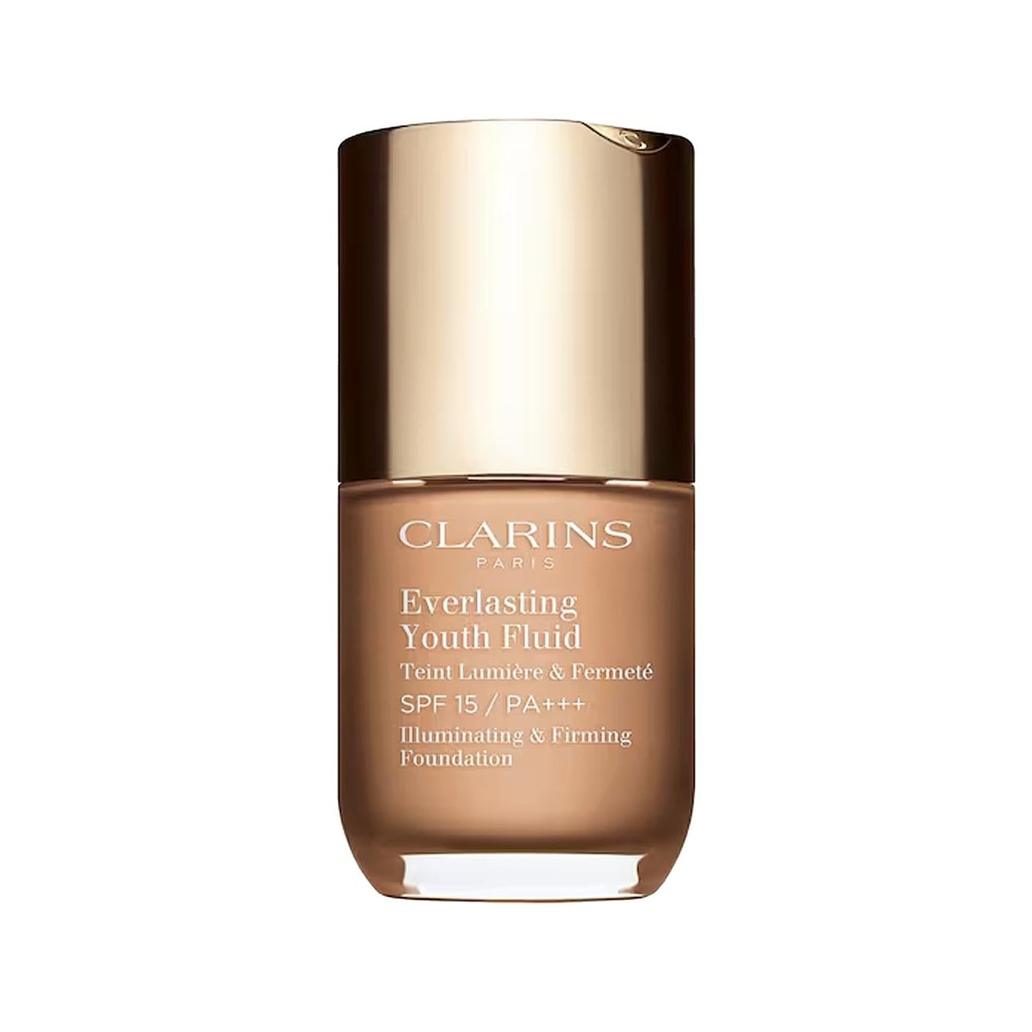 Clarins Everlasting Youth Fluid Foundation: Achieve Flawless, Radiant Skin | Long-Lasting, Anti-Aging Liquid Foundation Makeup
