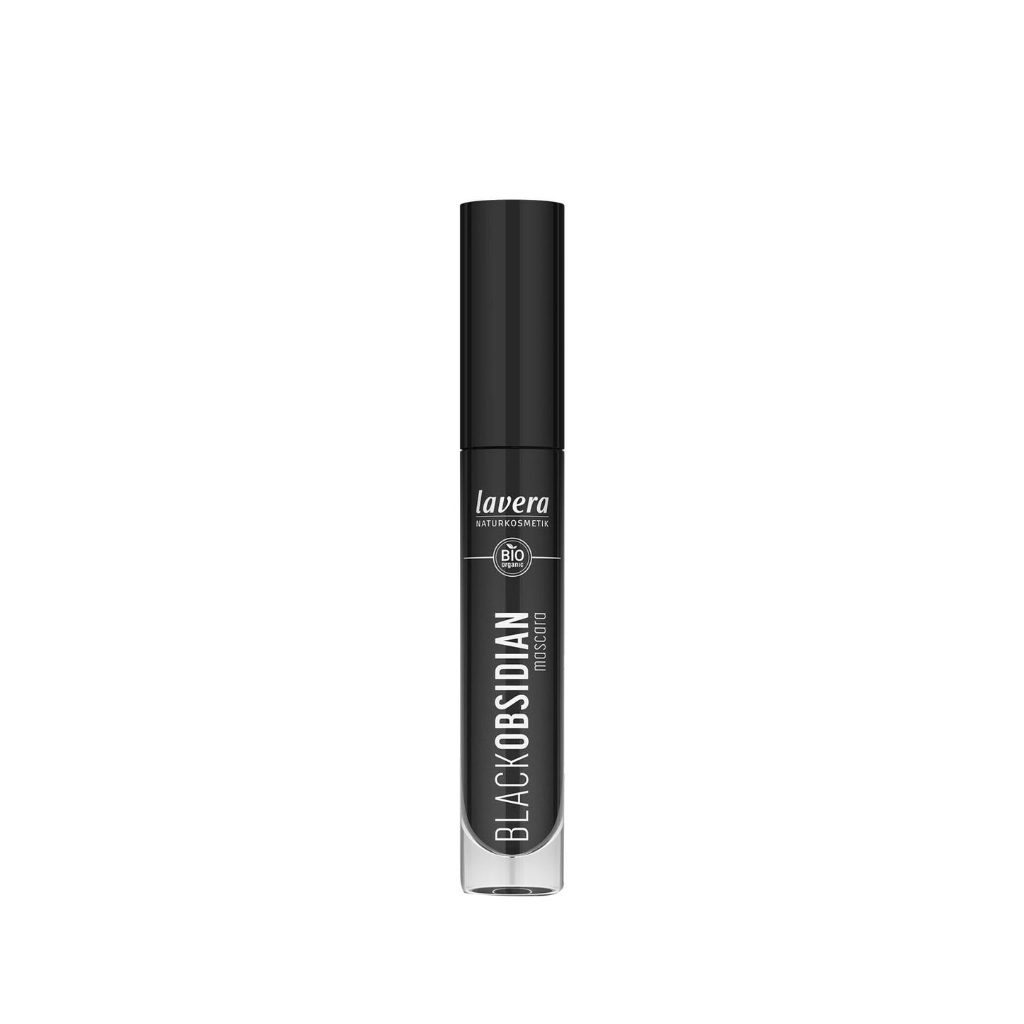 Lavera Black Obsidian Mascara - Natural & Organic Cosmetics for Volumizing & Lengthening Eyelashes, 10 ml, Cruelty-Free
