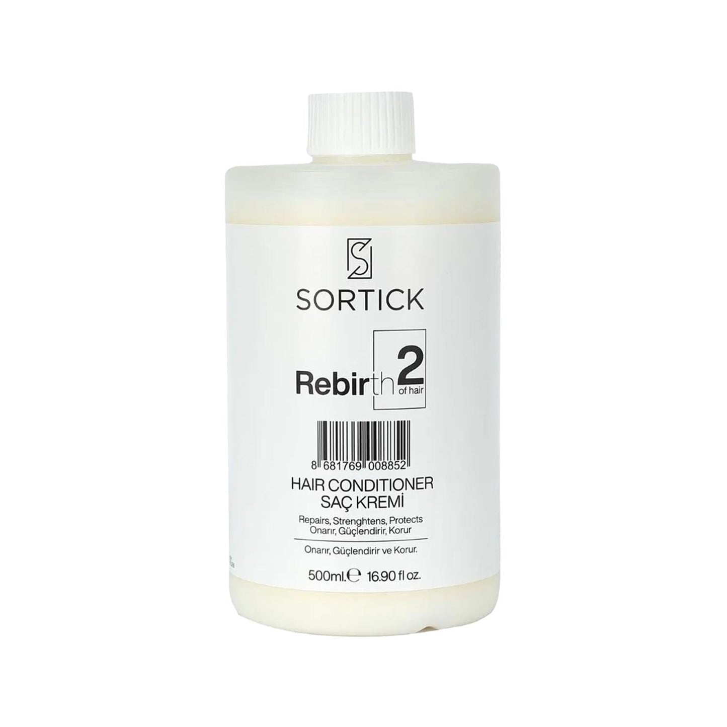 Sortick Rebirth No2 Protective Hair Cream 500ml - Nourishing & Protective Hair Care