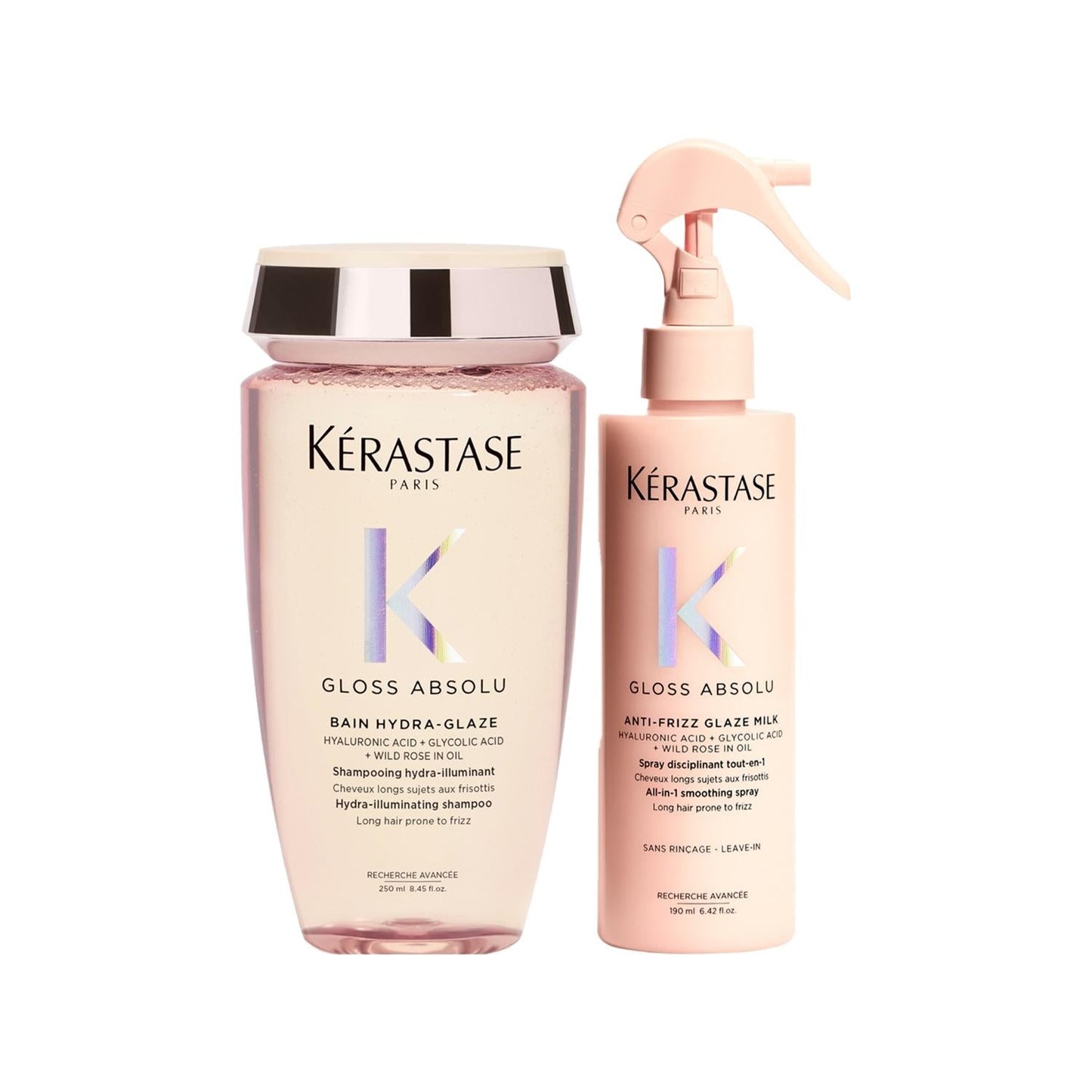 Kerastase Hair Care Set: Achieve Ultimate Shine & Tame Frizz - Anti-Static Solution for Smooth, Manageable Hair