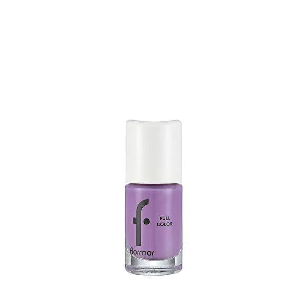 Flormar Full Color Nail Polish - Lavender Relaxation - Long Lasting Nail Enamel