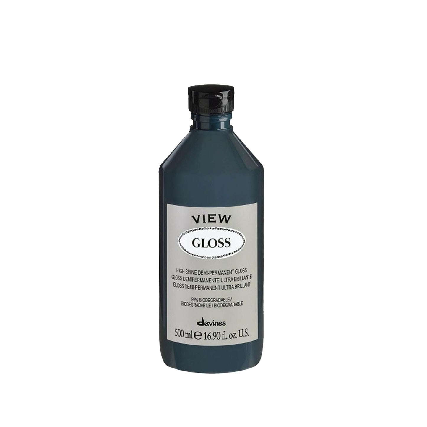 Davines View Gloss 500ml - Professional Hair Gloss Treatment for Shiny Hair