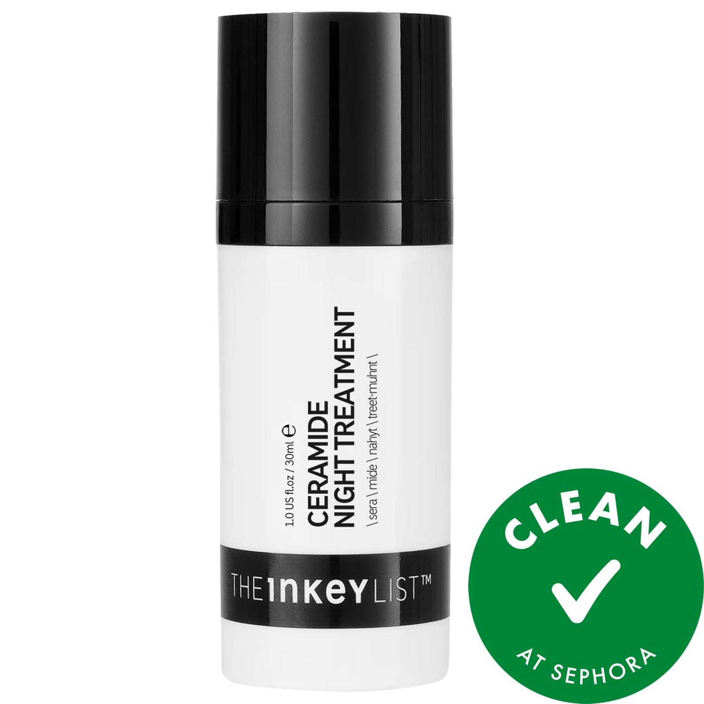 Ceramide: Hydrating Nighttime Facial Serum - Intense Moisture, Anti-Aging, Vegan & Cruelty-Free Skincare with Hyaluronic Acid