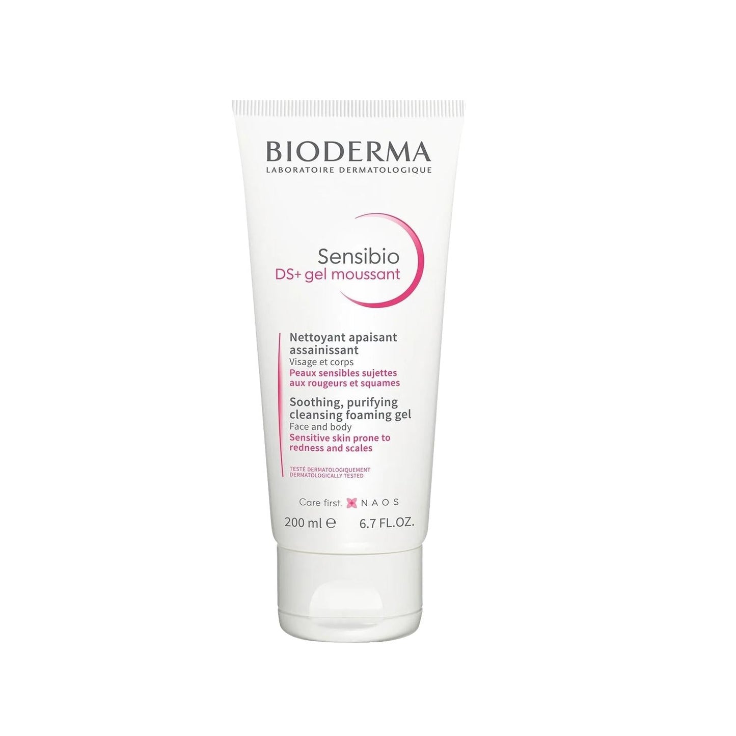 Bioderma Sensibio DS+ Anti-Seborrheic Dermatitis Cleansing Gel 200 ml - Soothing Cleansing Gel for Sensitive Skin