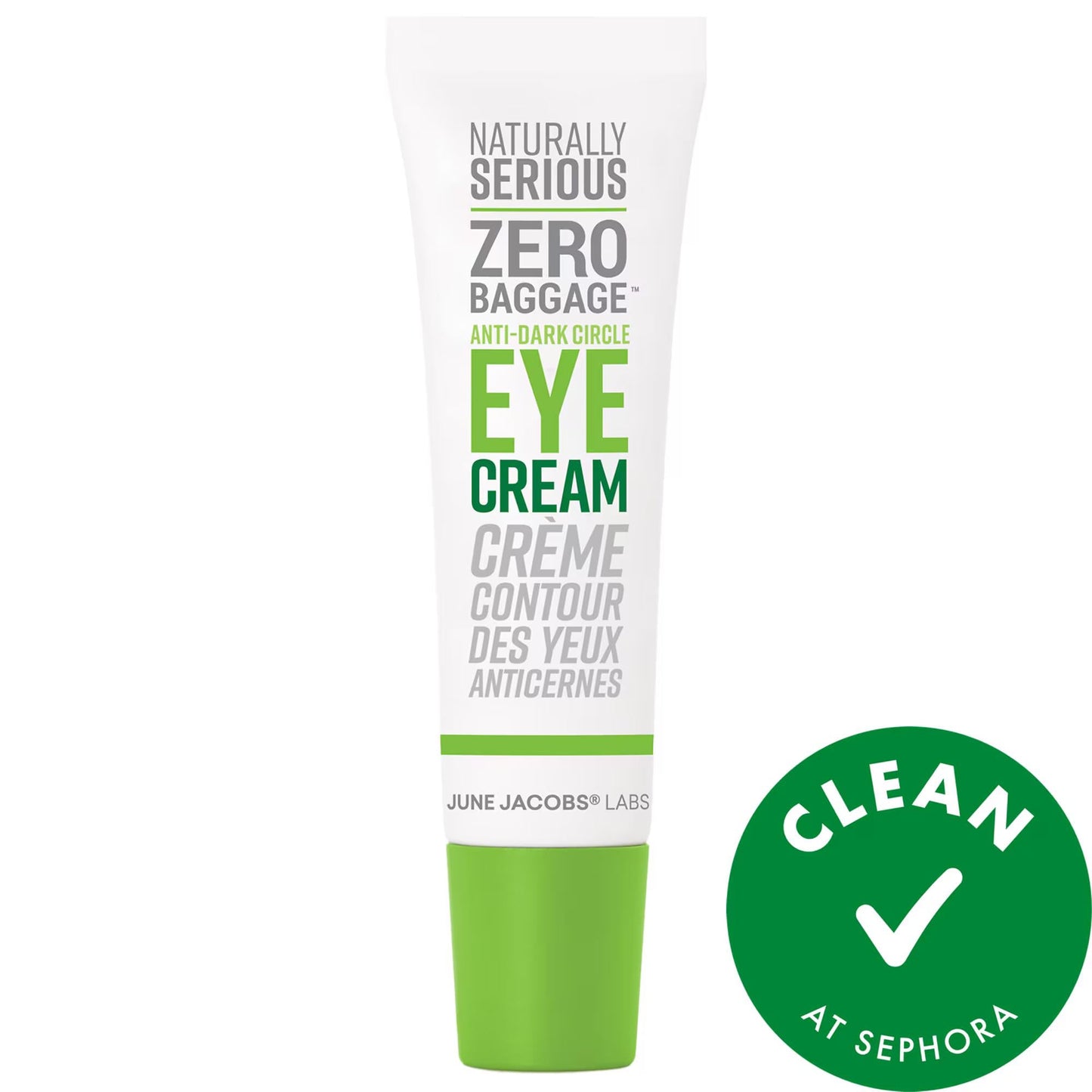 Zero Baggage Anti-Dark Circle Eye Cream - Brightens Dark Circles, Reduces Puffiness & Fine Lines - Cruelty-Free Skincare