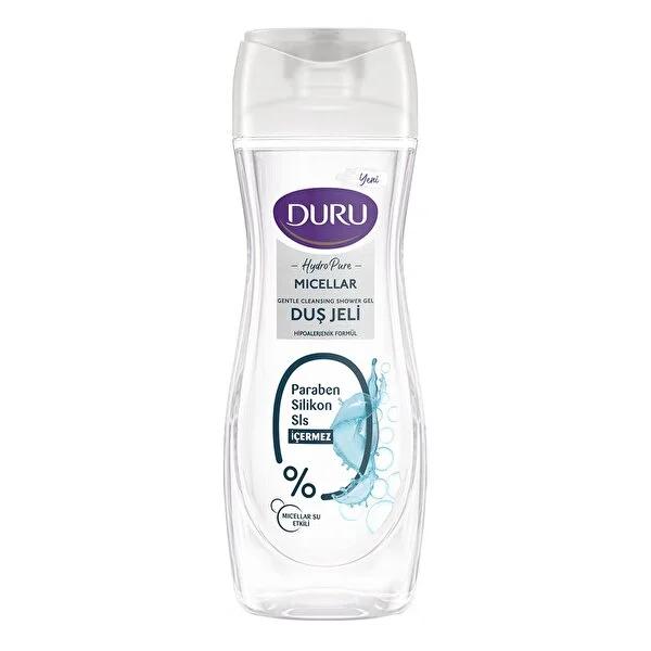 Duru Hydro Pure Micellar Shower Gel 450ml - Gentle, Paraben-Free Cleansing for Sensitive Skin