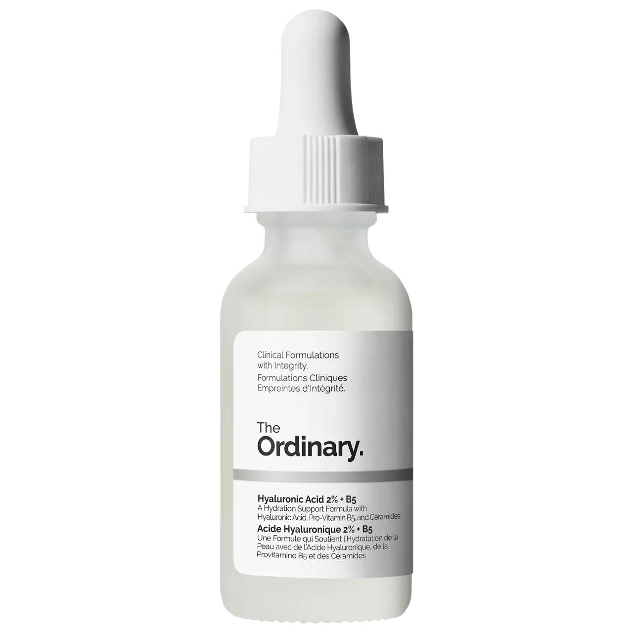 The Ordinary Hyaluronic Acid 2% + B5 Hydrating Serum with Ceramides - Instantly Hydrates and Plumps Skin, Anti-Aging Moisturizer for Dry, Aging Skin