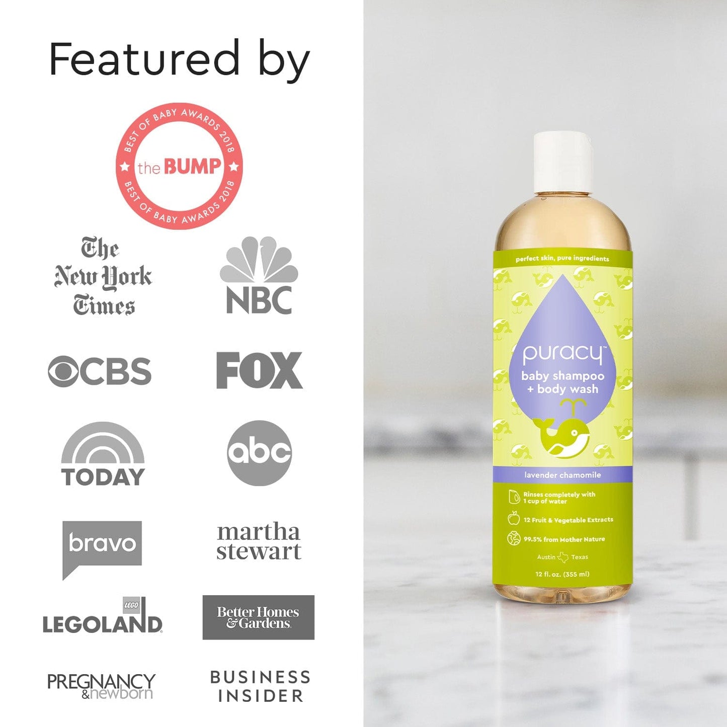 Baby Shampoo & Body Wash (Tear-Free) - M2G