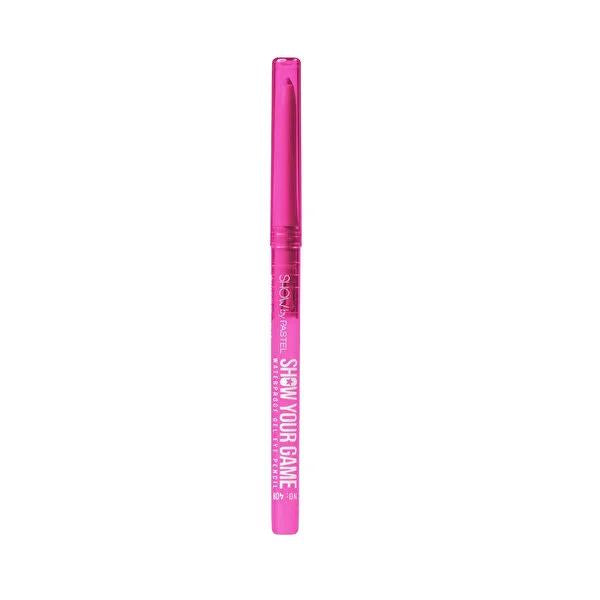 Show By Pastel Waterproof Eyeliner Gel Pencil - Long Lasting, Smudge Proof, Automatic Kajal Eyeliner for Women