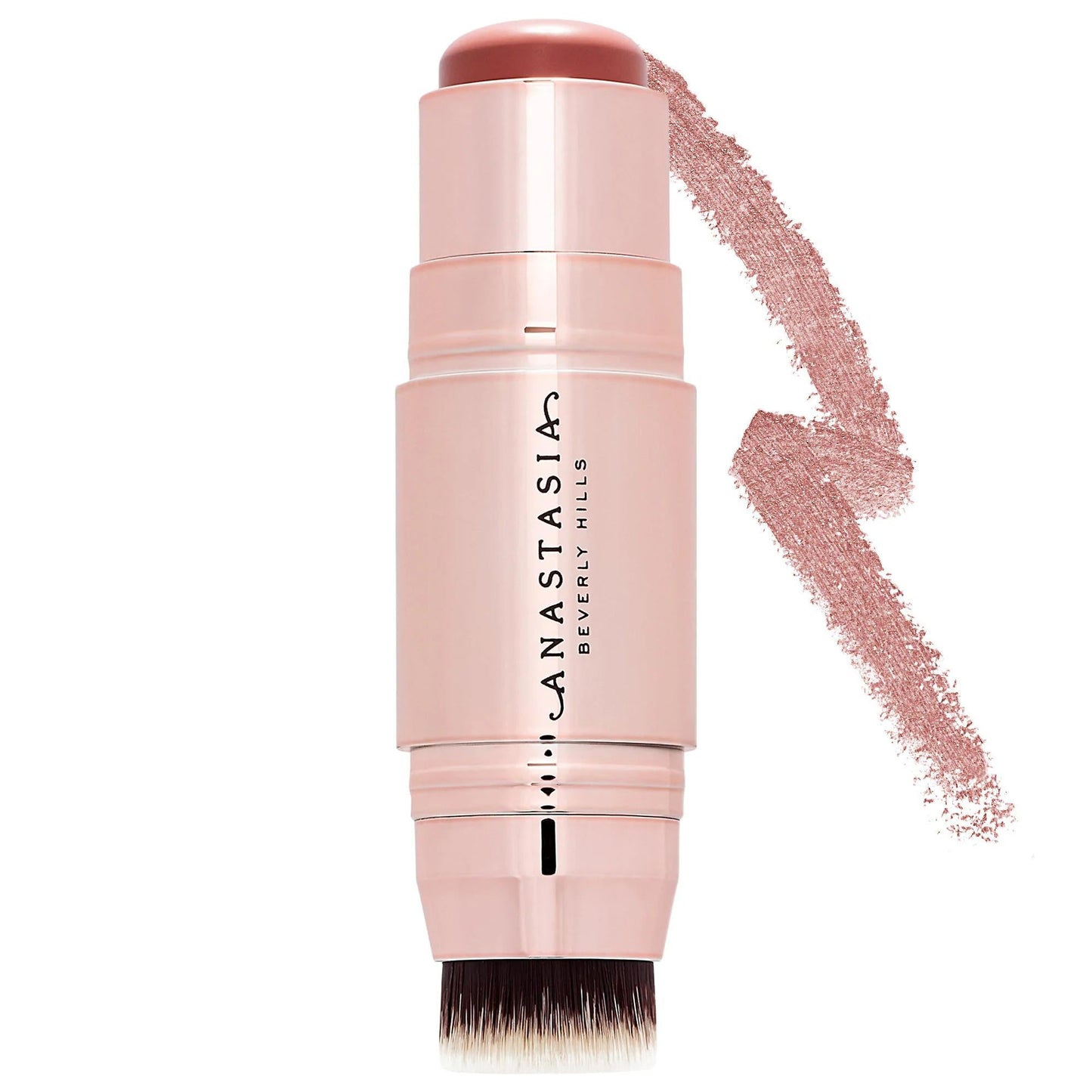 CreamyGlow Cream Blush with Brush Applicator - Buildable, Natural-Looking Color for Fresh-Faced Glow - Cruelty-Free & Clean Beauty