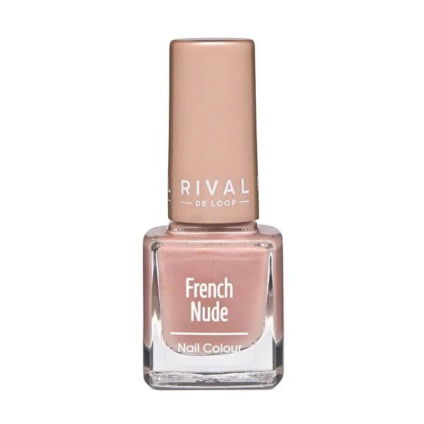 Rival de Loop Nude Gel Finish Nail Polish: Achieve a Classic French Manicure Look at Home - 8ml