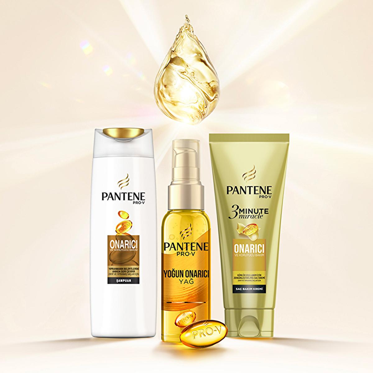 Pantene Pro-V E Vitaminli Hair Care Oil - Nourishing, Repairing, Non-Greasy Hair Oil for Damaged Hair