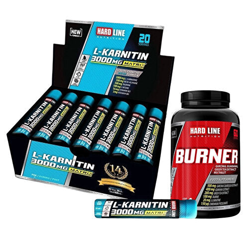 Hardline L-Carnitine Matrix 3000 mg + Burner Combination
