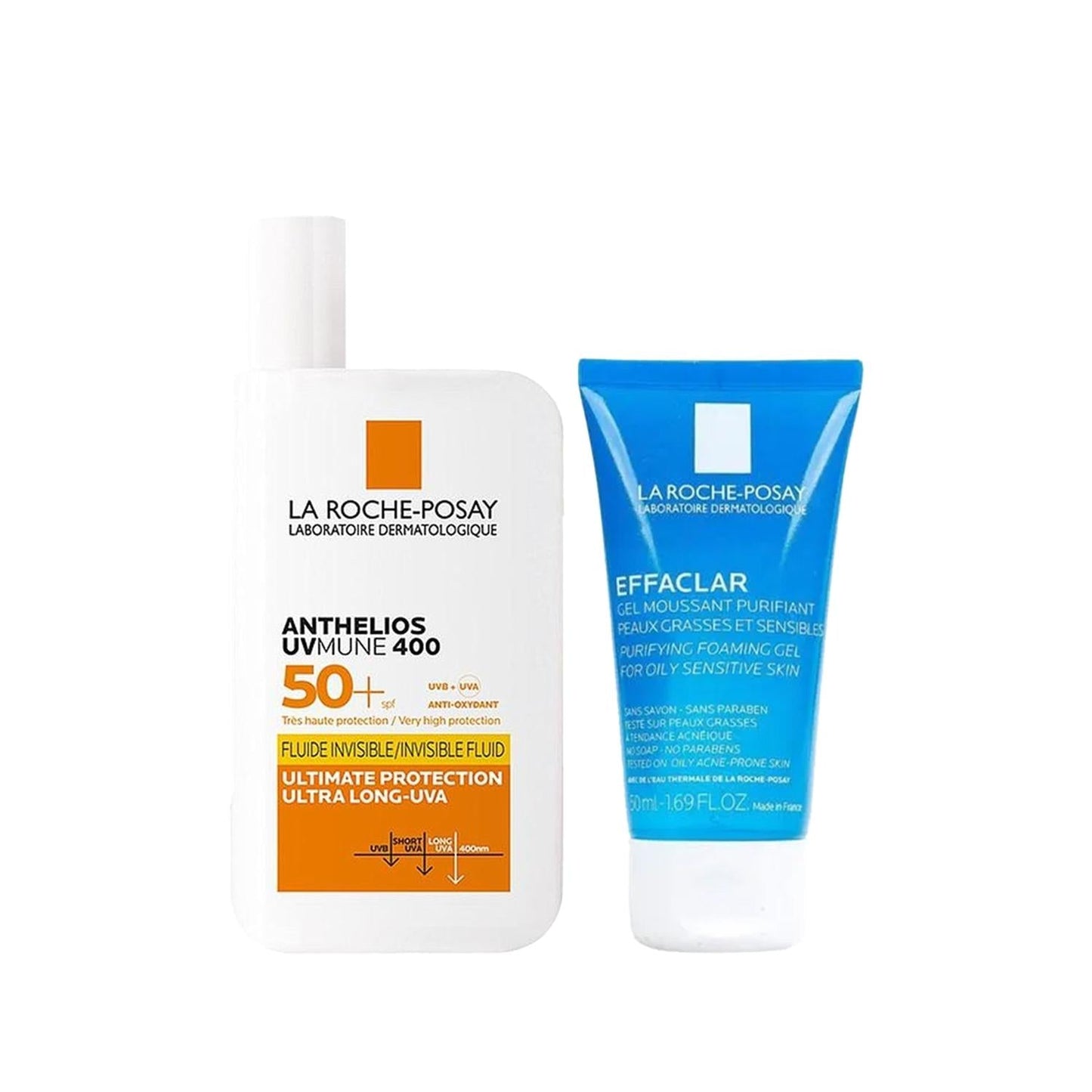 La Roche Posay Skincare Set for Sun Protection - Dermatologically Tested, Comprehensive Skincare and UV Protection
