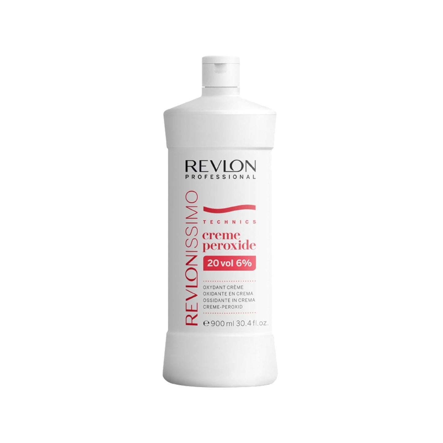 Revlon Revlonissimo Creme Peroxide Oksidan 20 Vol. %6 900 ml - Professional Hair Coloring Developer for Salon & Home Use