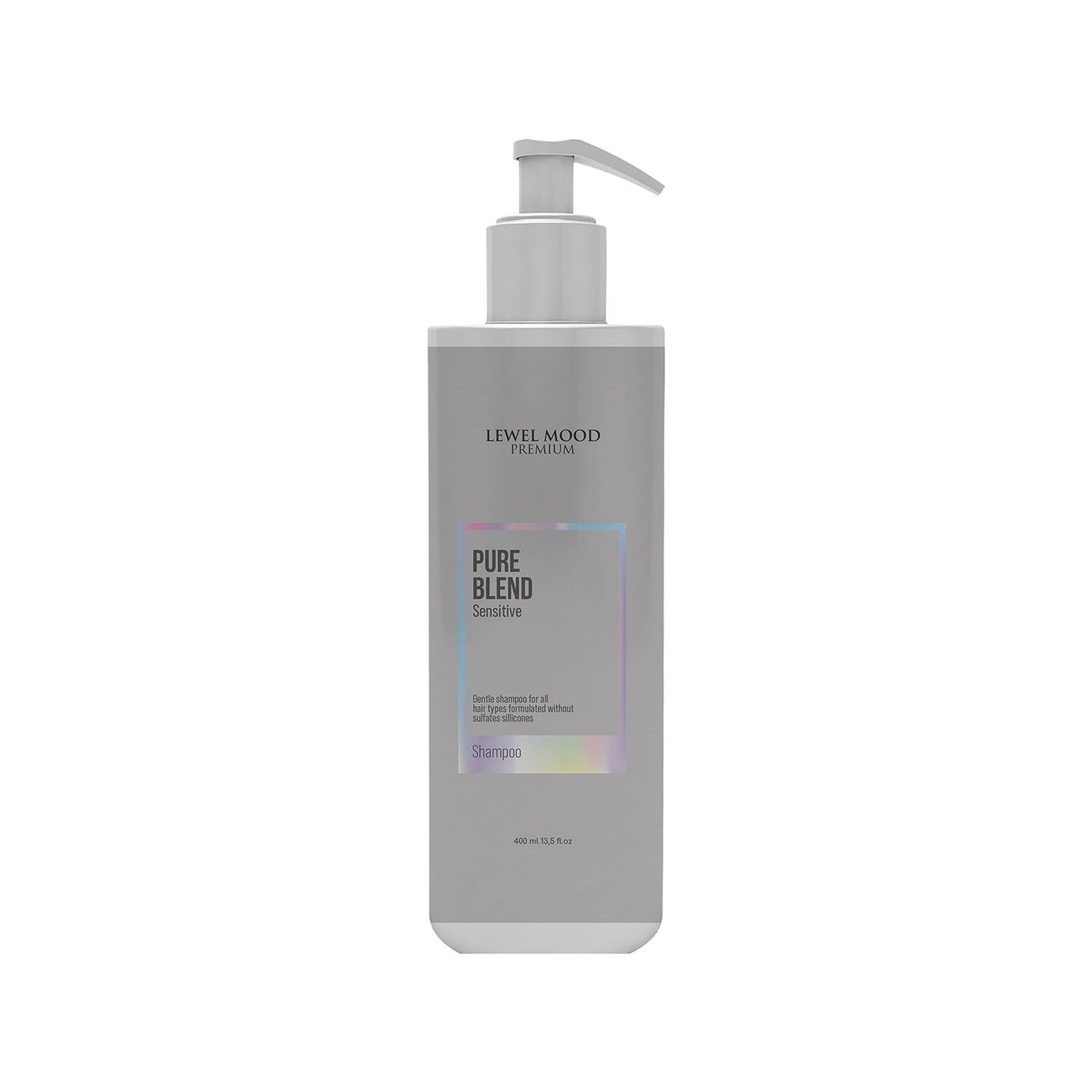 Lewel Mood Premium Pure Blend Sulfate-Free Shampoo - Gentle, Nourishing, and Luxurious Hair Care - 13.53 fl oz