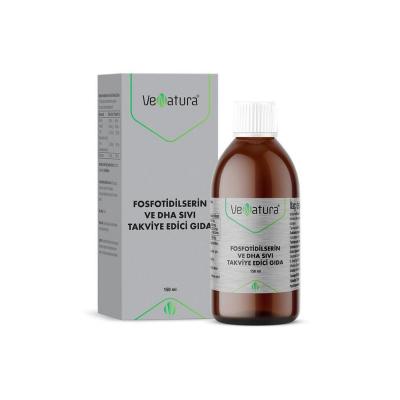 Venatura Omega-3 with DHA & Phosphatidylserine - Liquid for Adults & Children
