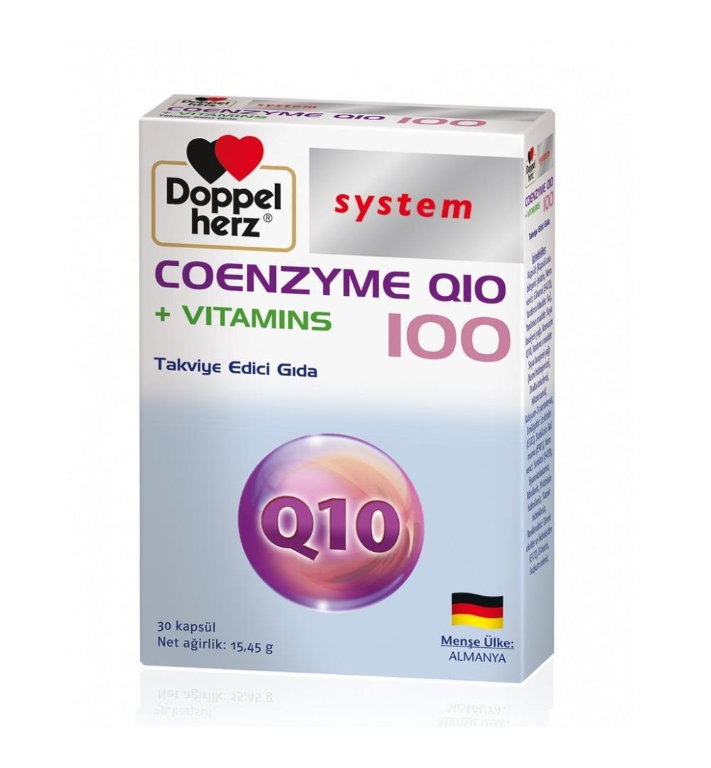 Doppelherz Coenzyme Q10 + Multivitamin - 30 Capsules