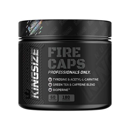 Kingsize Nutrition Fire Caps 180 Capsules