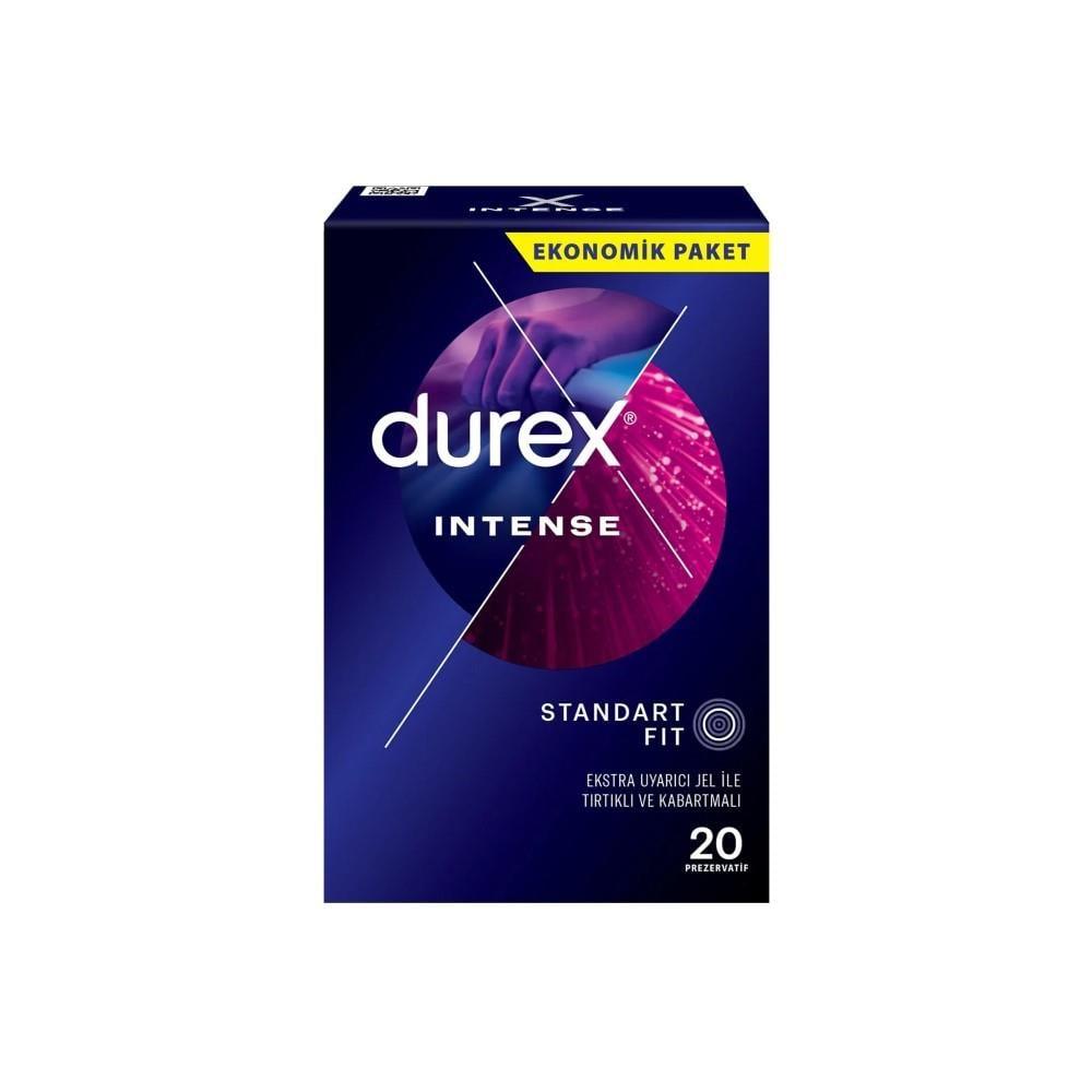 Durex Intense Condoms - 20 Count Economy Pack