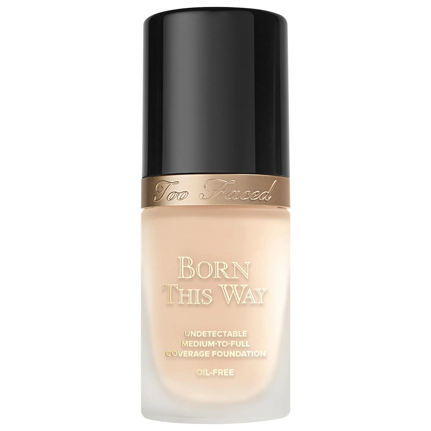 Too Faced Born This Way Natural Finish Longwear Liquid Foundation - Oil-Free, Vegan, Gluten-Free, and Cruelty-Free