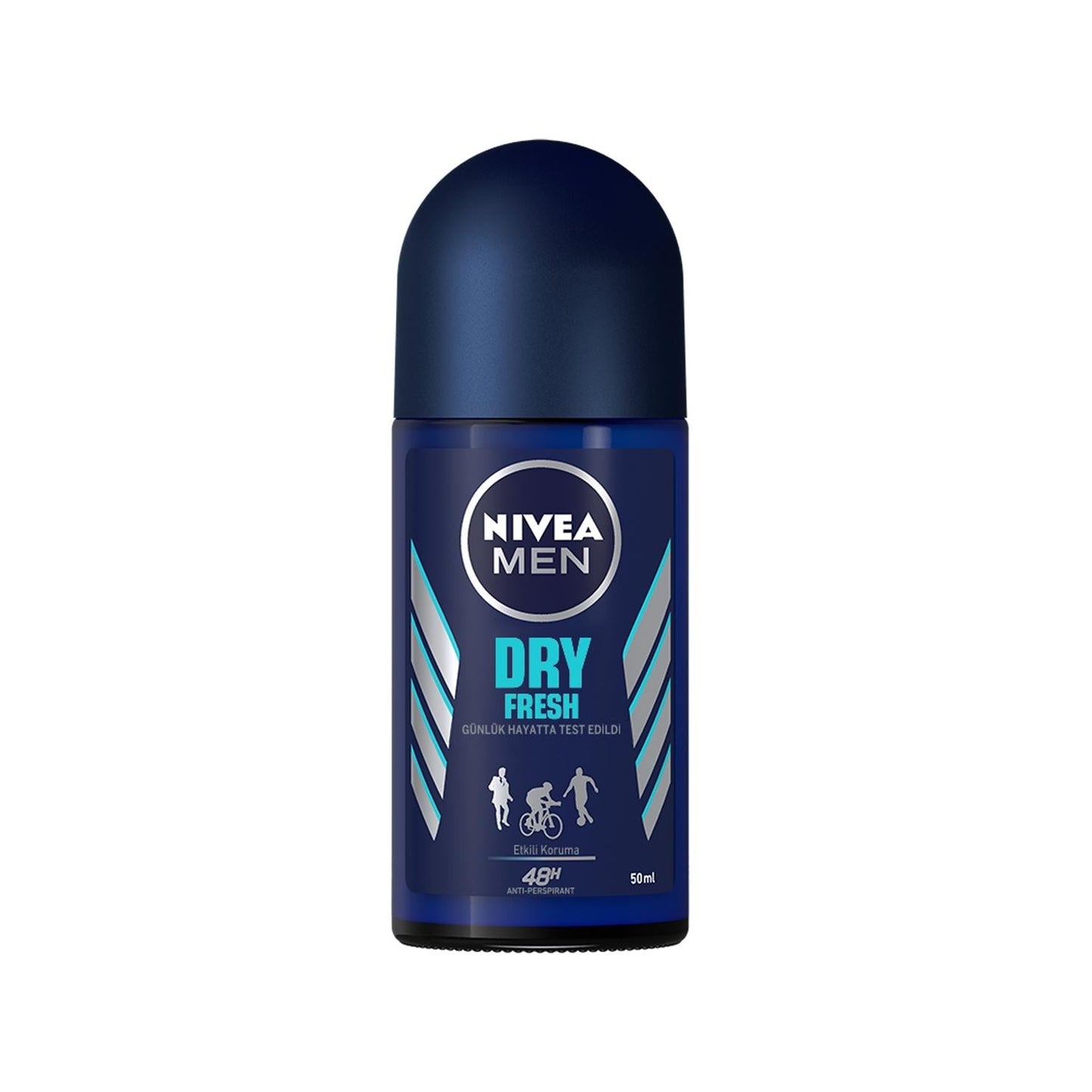 Nivea Men Dry Fresh Roll-On Deodorant - 50 ml, Antiperspirant for Men with Refreshing Fragrance