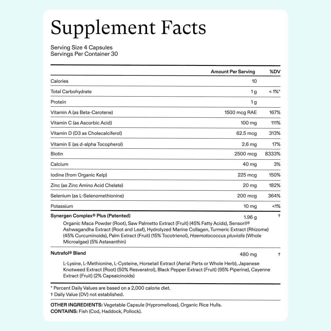 Nutrafol Women's Balance Hair Growth Pack 3-Month Supply - M2G